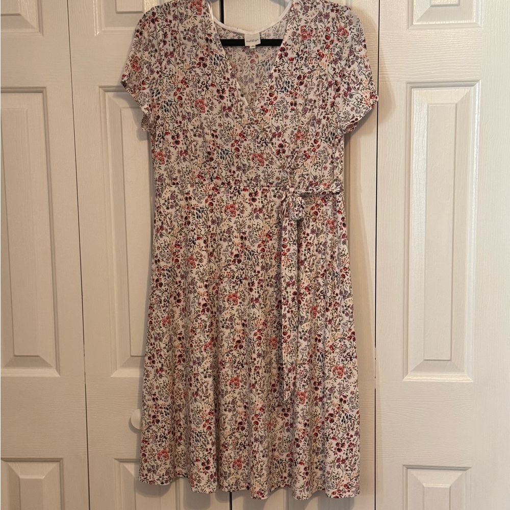 Kaileigh Multicolor Floral V-Neck Top